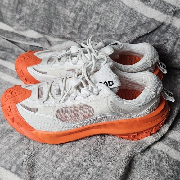 Nike ACG Mountain Fly 2 Low White Orange Hiking DV7903-100 Mens Size 6.5 NEW main image 4